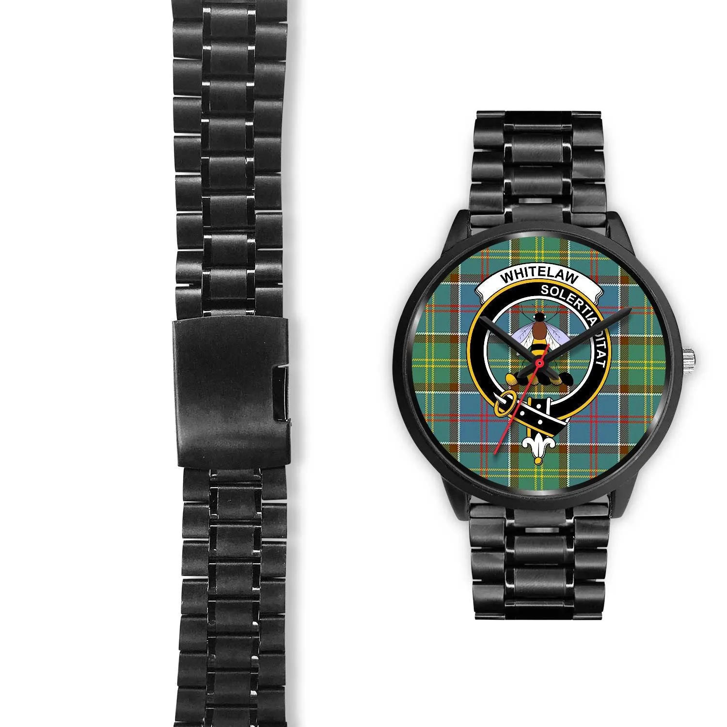 Whitelaw District Clan Badge Tartan Black Watch