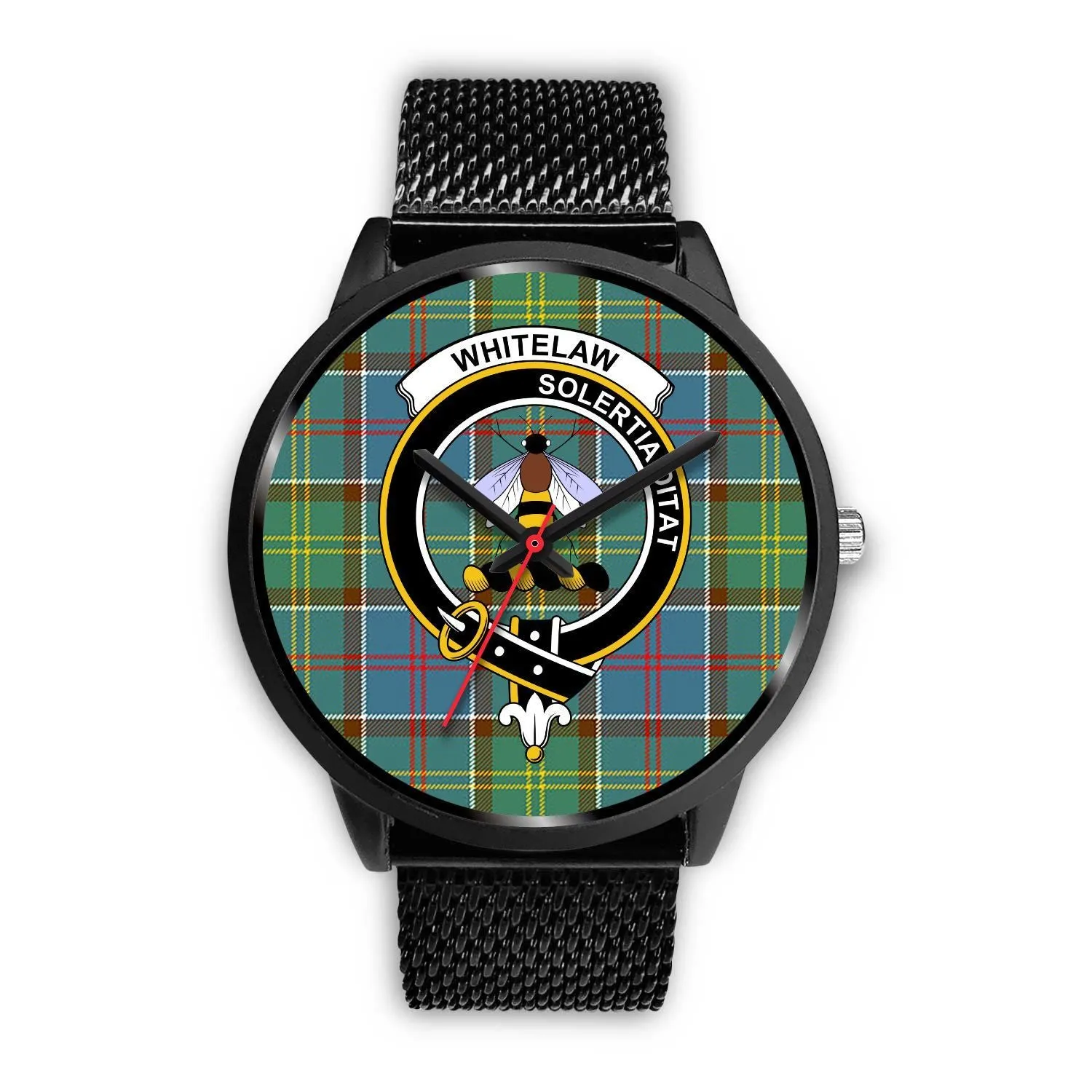 Whitelaw District Clan Badge Tartan Black Watch