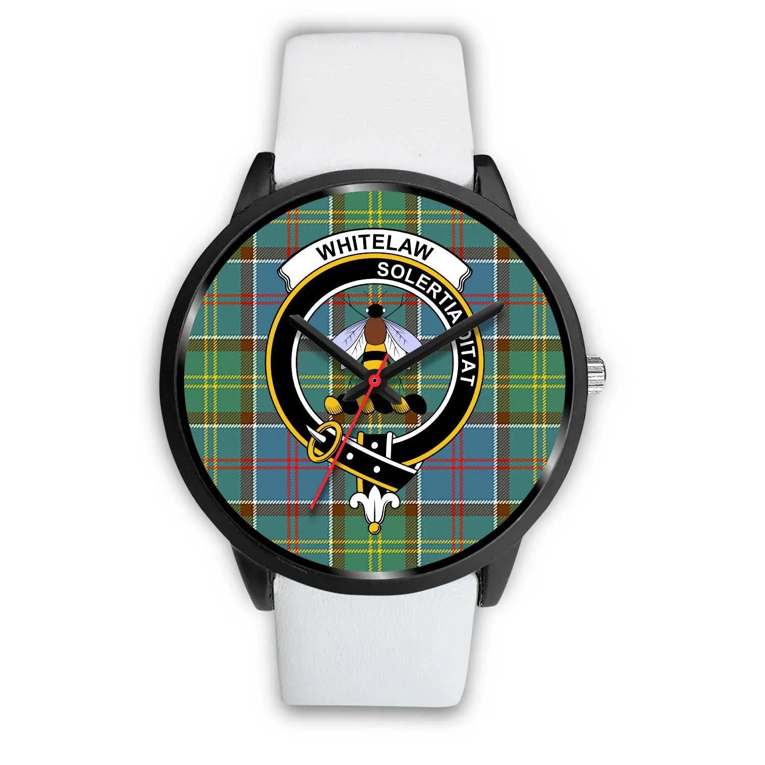 Whitelaw District Clan Badge Tartan Black Watch