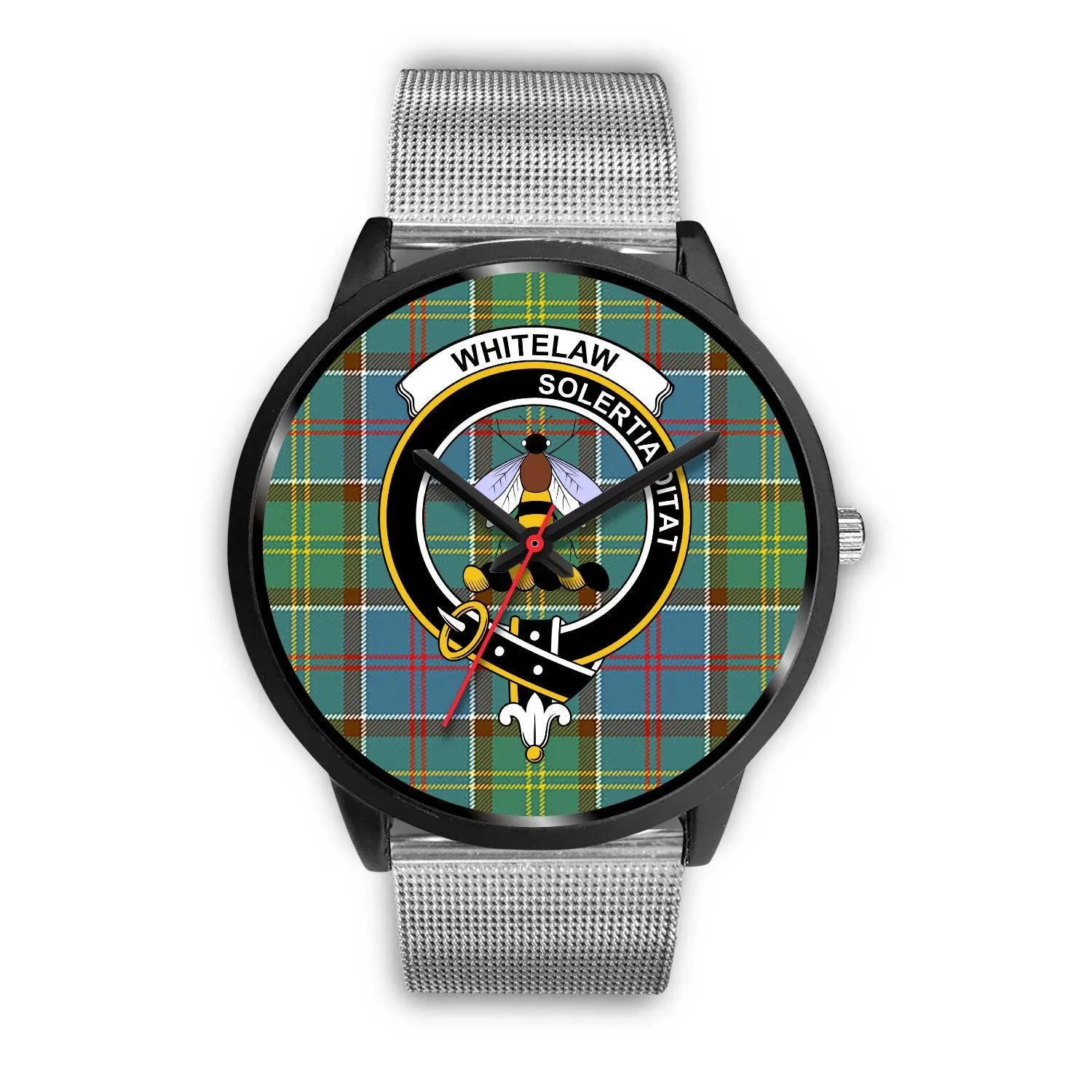 Whitelaw District Clan Badge Tartan Black Watch