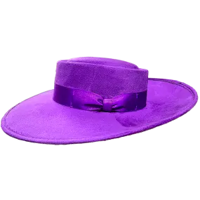 Whittier Zoot Suit Tando Hat - PURPLE