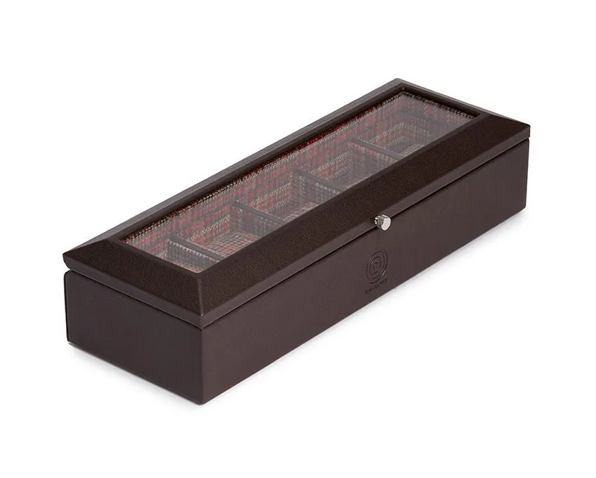 WM BROWN 5 Piece Watch Box