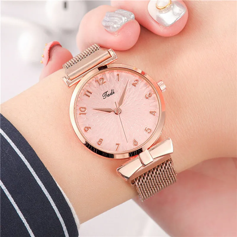 Women 'S Watch Fashion Lazybones Strap Women 'S Watch Korean SUNFLOWER Women 'S Watch