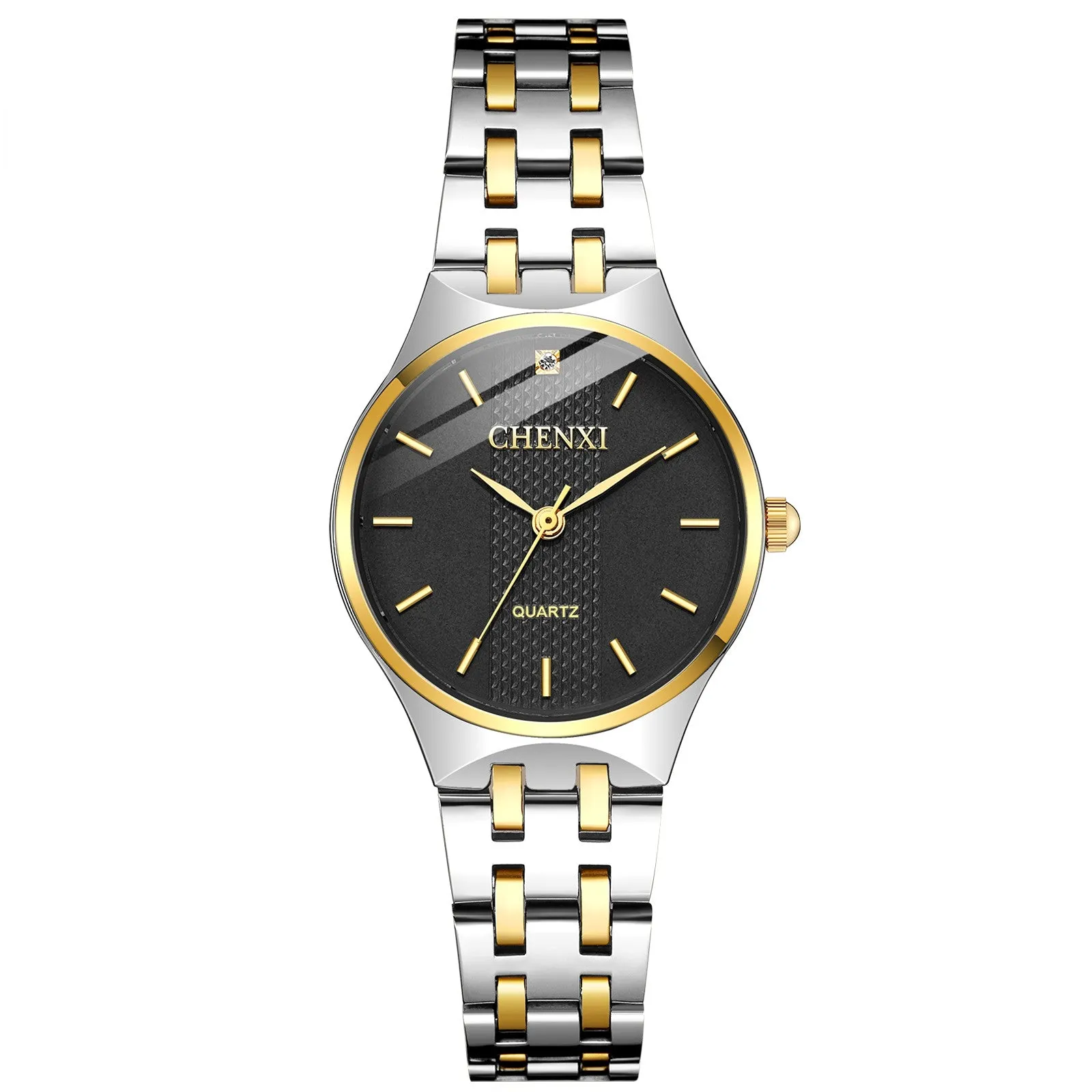 Women's Ins Style New Simple Casual Ultra-Thin Quartz Watch Waterproof Couple's Watch